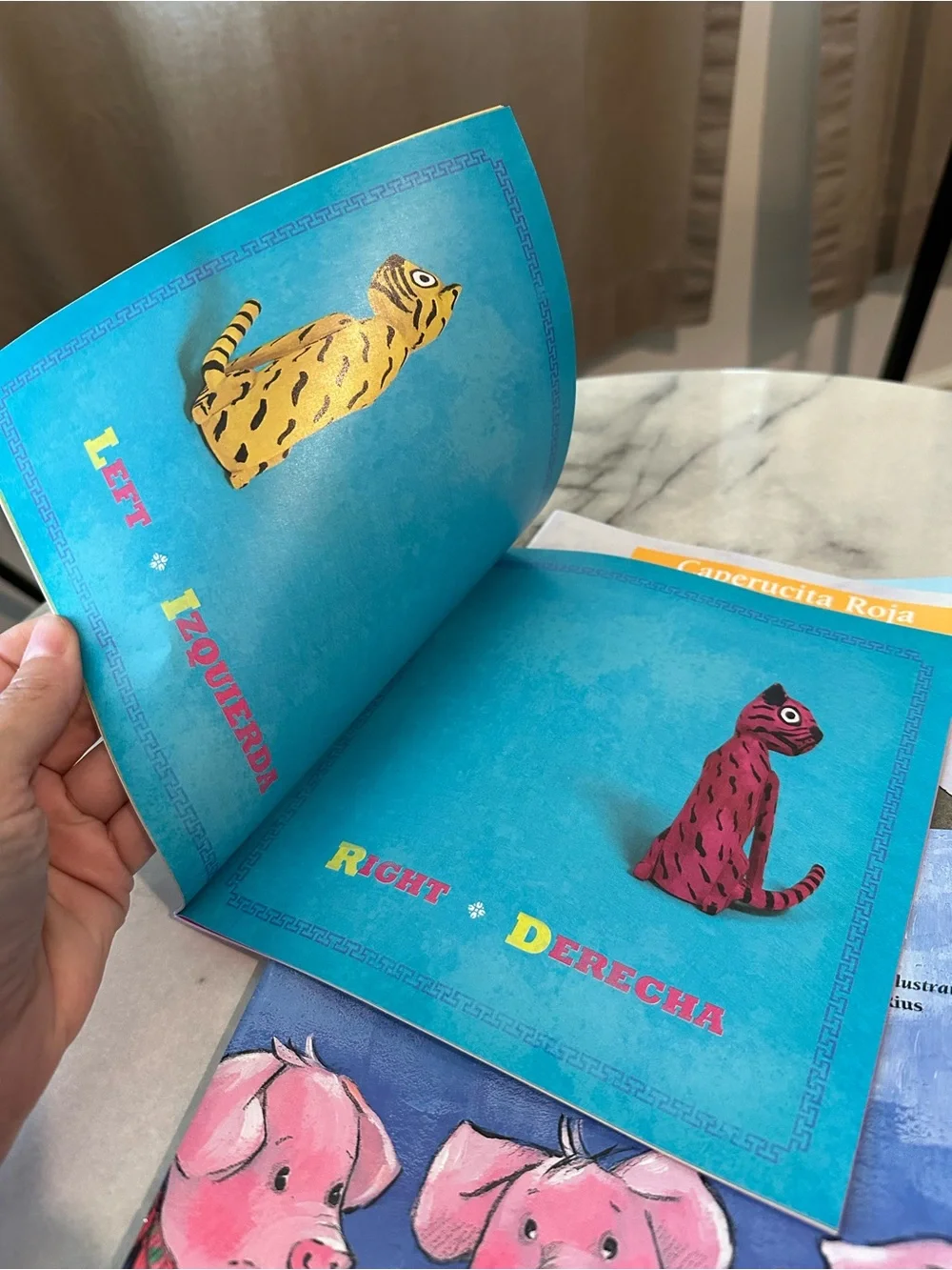 7 Scholastic Kids Board Books Spanish/English
